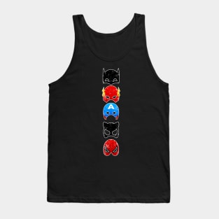 Masked Heroes Tank Top